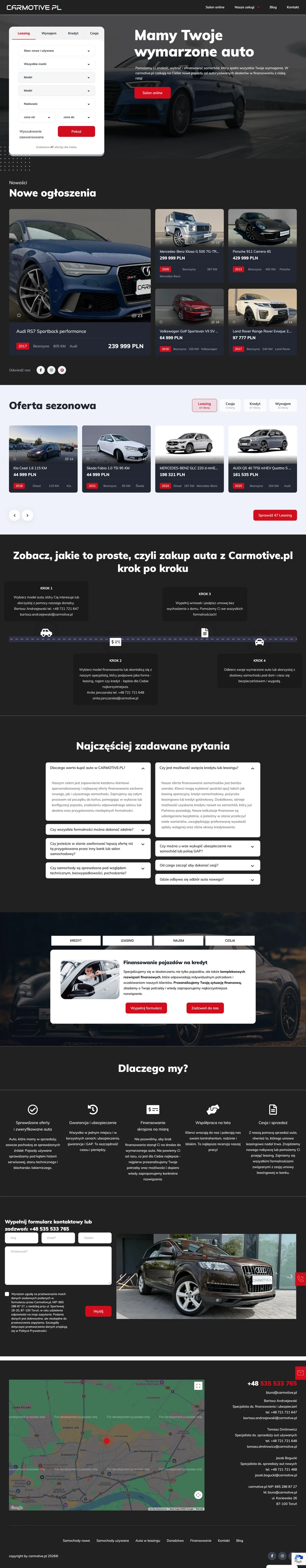 Automotive - salon samochodów online